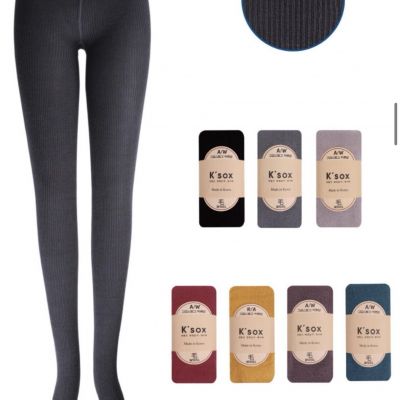 Wool and Spandex Tights For Winter